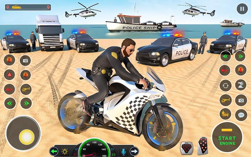 Police Sim 2022 Cop Simulator ဖန်သားပြင်ဓာတ်ပုံ 1