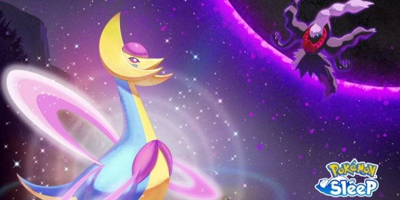 Crresselia သည်Pokémonအိပ်စက်ခြင်းကို Darkrai ကိုတိုက်ဖျက်ရန်