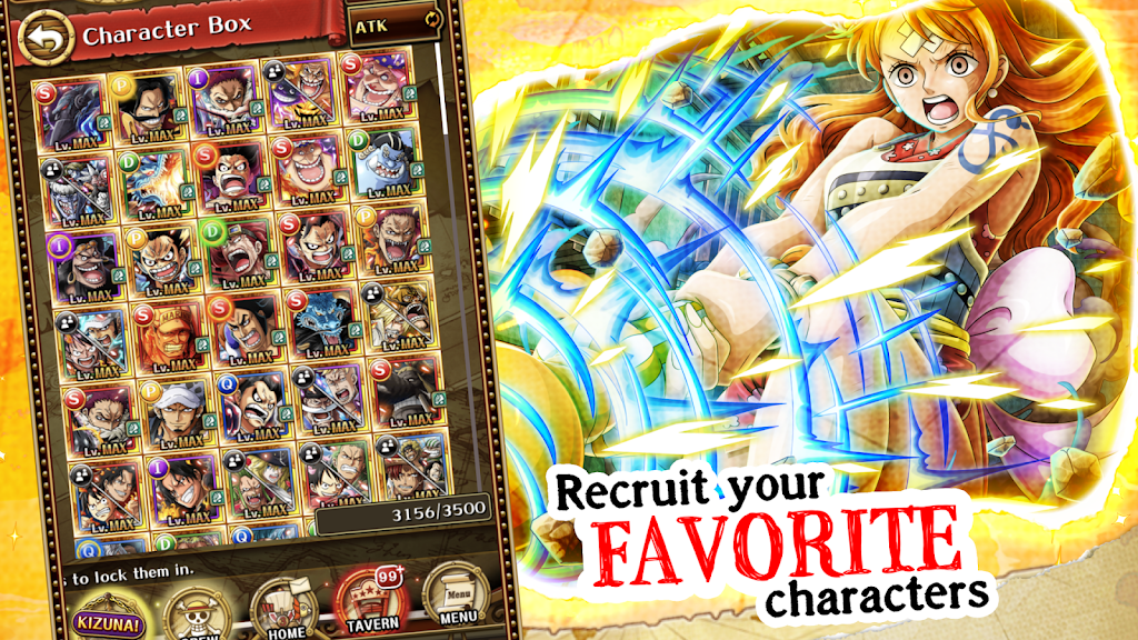 ONE PIECE TREASURE CRUISE-RPG Schermafbeelding 2