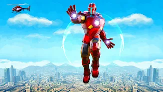 Iron Hero: Superhero Fight 3D Captura de tela 0