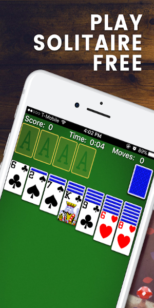 Solitaire - Classic Card Game ဖန်သားပြင်ဓာတ်ပုံ 0