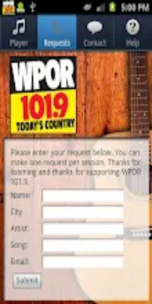 WPOR 101.9 Скриншот 2