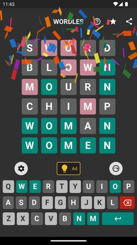 Wordles Unlimited 螢幕截圖 3