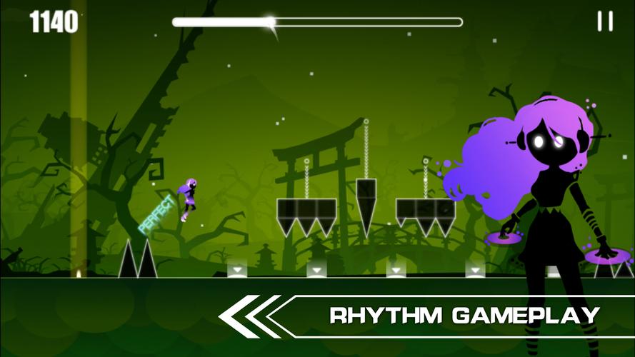 Muse Runner - Rhythmic parkour Captura de tela 3