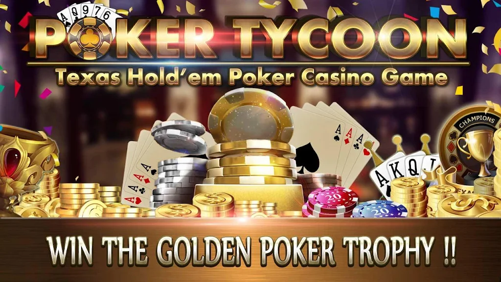Poker Tycoon - Texas Hold’em Poker Casino Game Screenshot 0