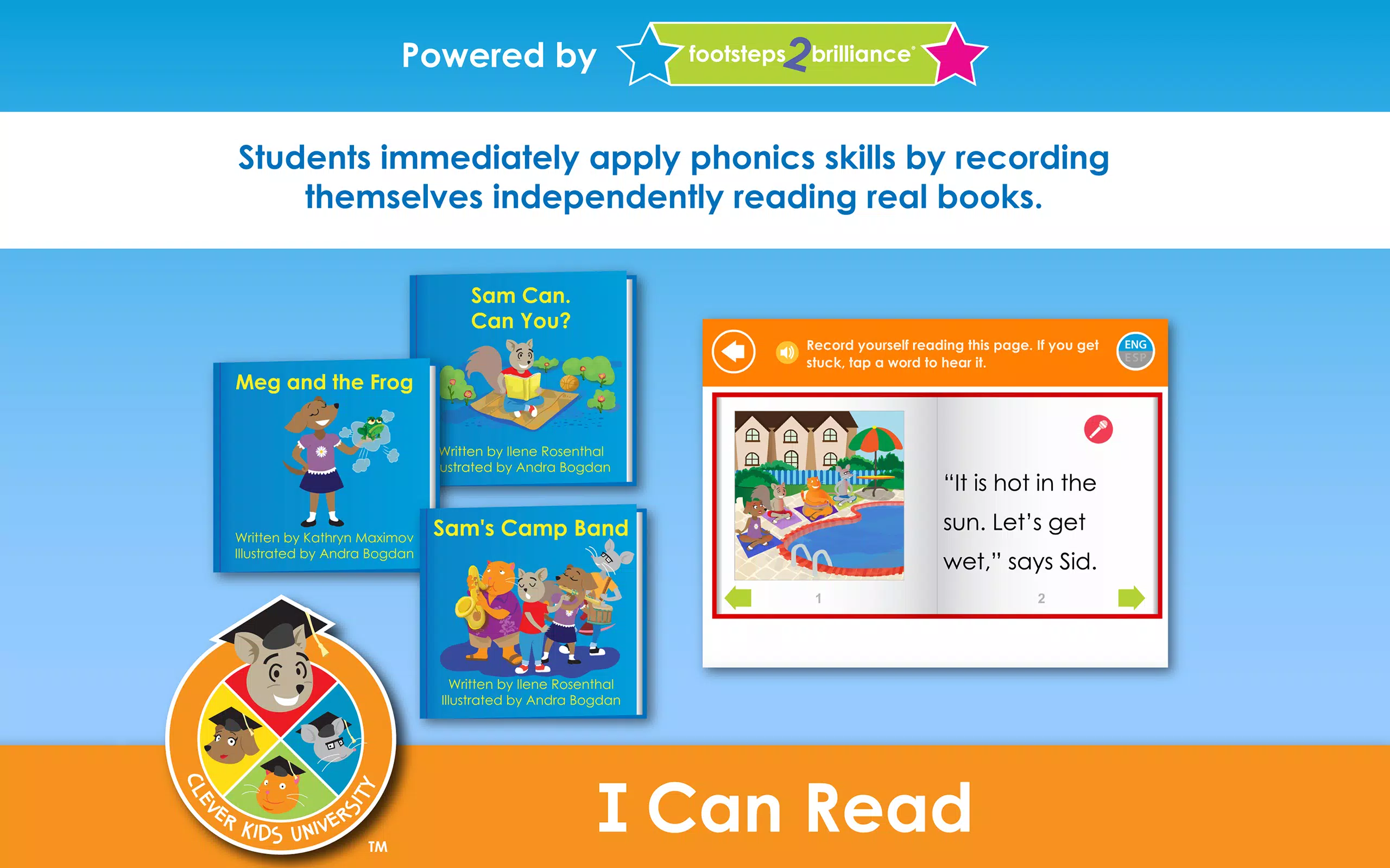 Clever Kids U: I Can Read ภาพหน้าจอ 3