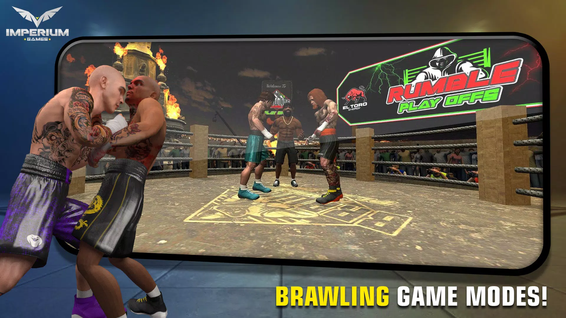 Bare Knuckle Brawl Tangkapan skrin 3