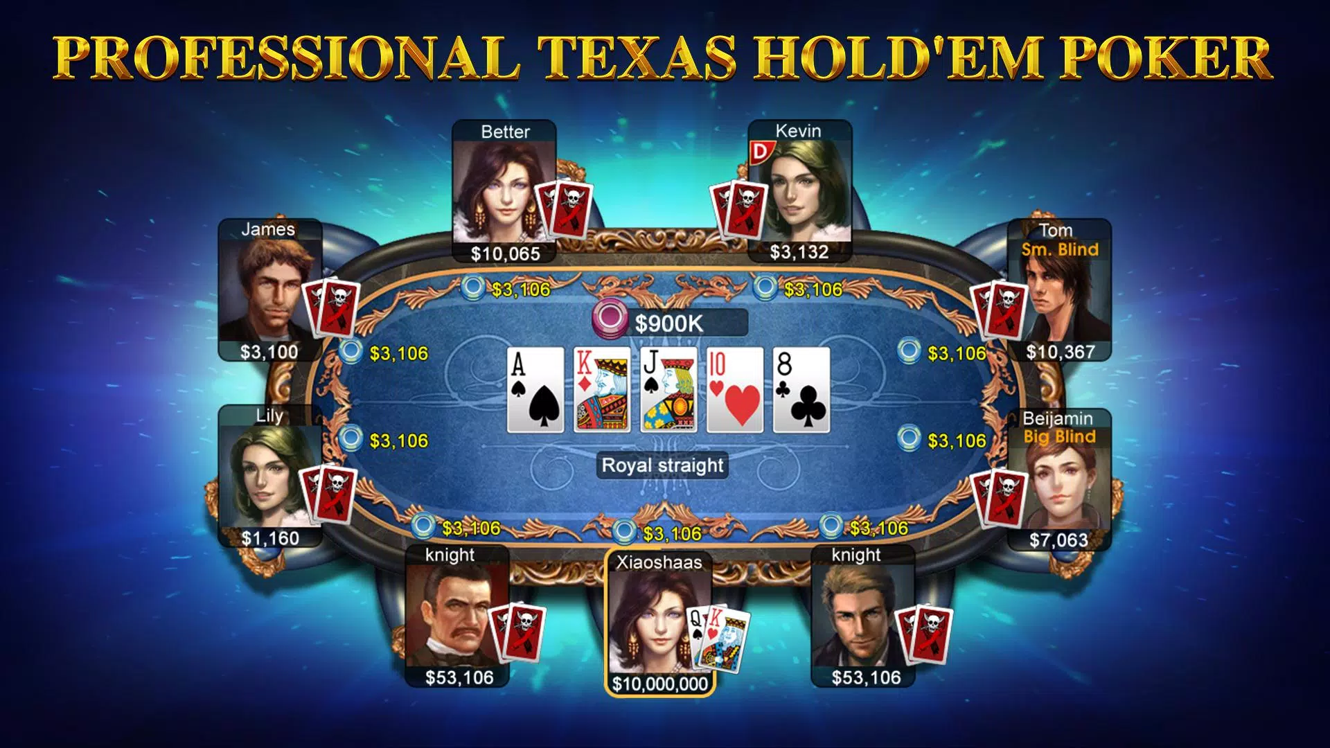 DH Texas Poker Tangkapan skrin 0