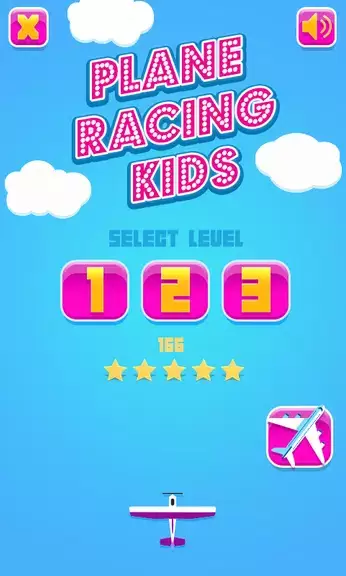 Plane Racing Game For Kids Ekran Görüntüsü 0