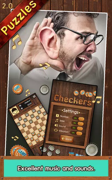 Thai Checkers - Genius Puzzle 螢幕截圖 1