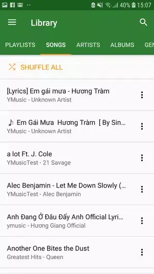 Ymusic Tangkapan skrin 1