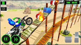 Bike Games Stunts: Spider Hero Captura de tela 2