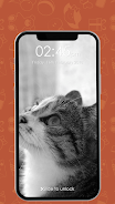 Kitty Cat Pin Lock Screen Ảnh chụp màn hình 3