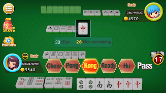 Mahjong 2P: Chinese Mahjong 螢幕截圖 0