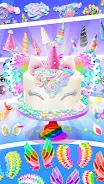 Rainbow Unicorn Cake Captura de pantalla 2