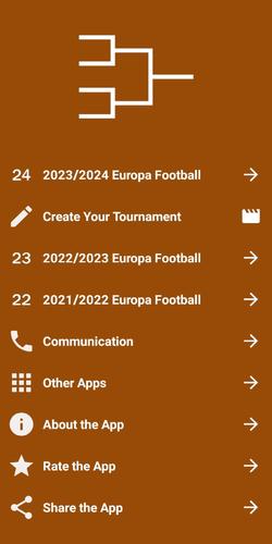 Europa Football Calculator 23 Captura de tela 0