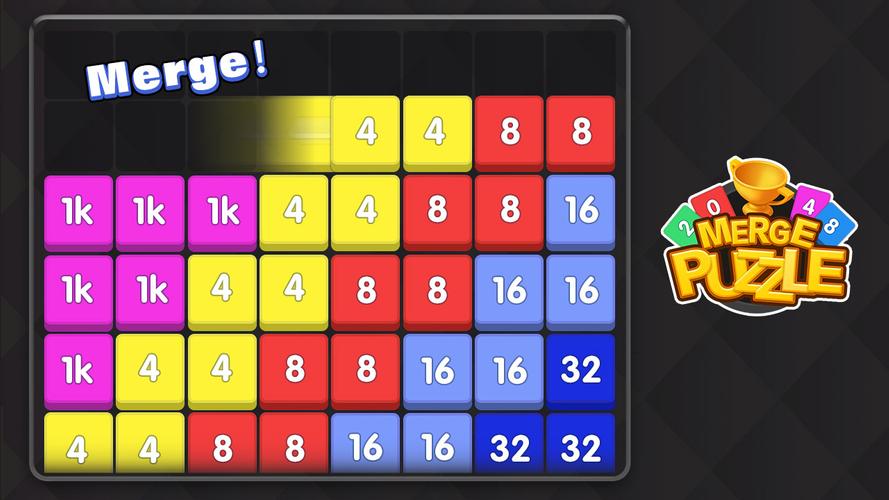 Merge Block - number games 螢幕截圖 2
