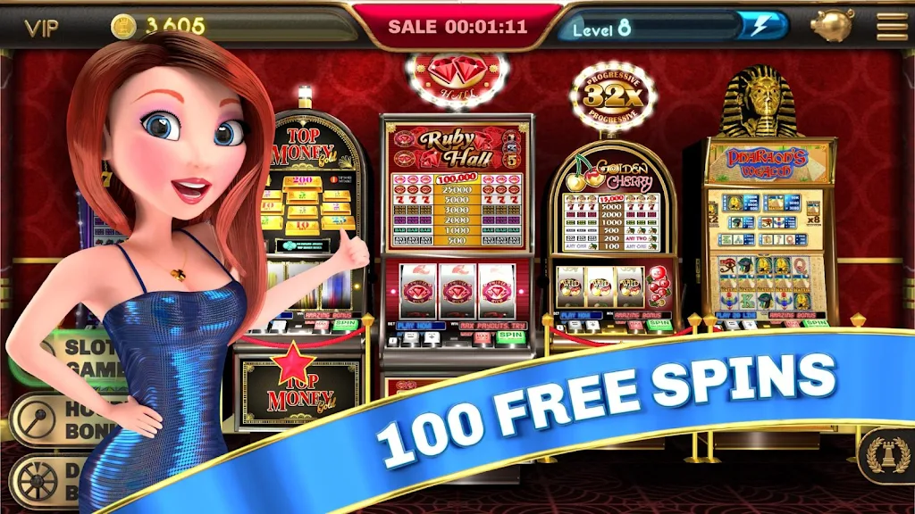 Slot Machine- Ruby Hall Casino 螢幕截圖 0