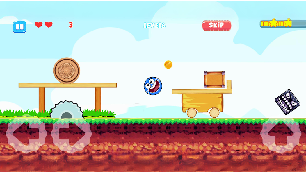 Ball V - Red Bounce Ball 5 Mod Ảnh chụp màn hình 3
