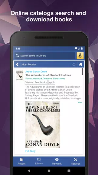 KReader kindle  read all books Captura de tela 3
