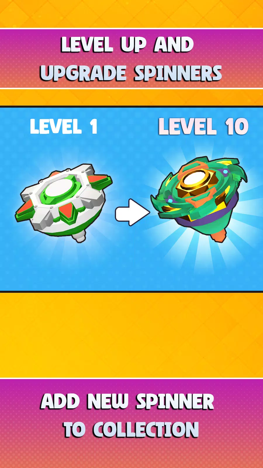 Spinner Infinity: Merge Battle ဖန်သားပြင်ဓာတ်ပုံ 0