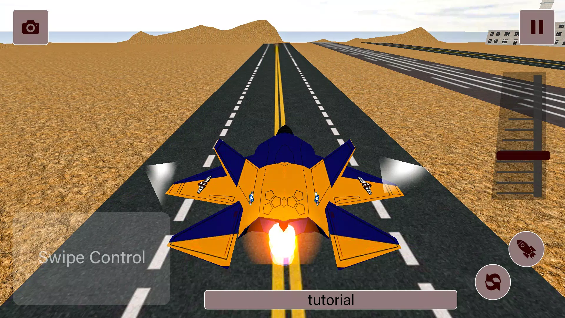 Modern Air Fighter Jet 3D Ekran Görüntüsü 2