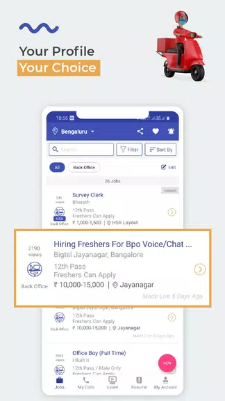 WorkIndia Job Search App স্ক্রিনশট 3