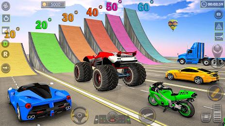 Superhero Game: Ramp Car Stunt ภาพหน้าจอ 2