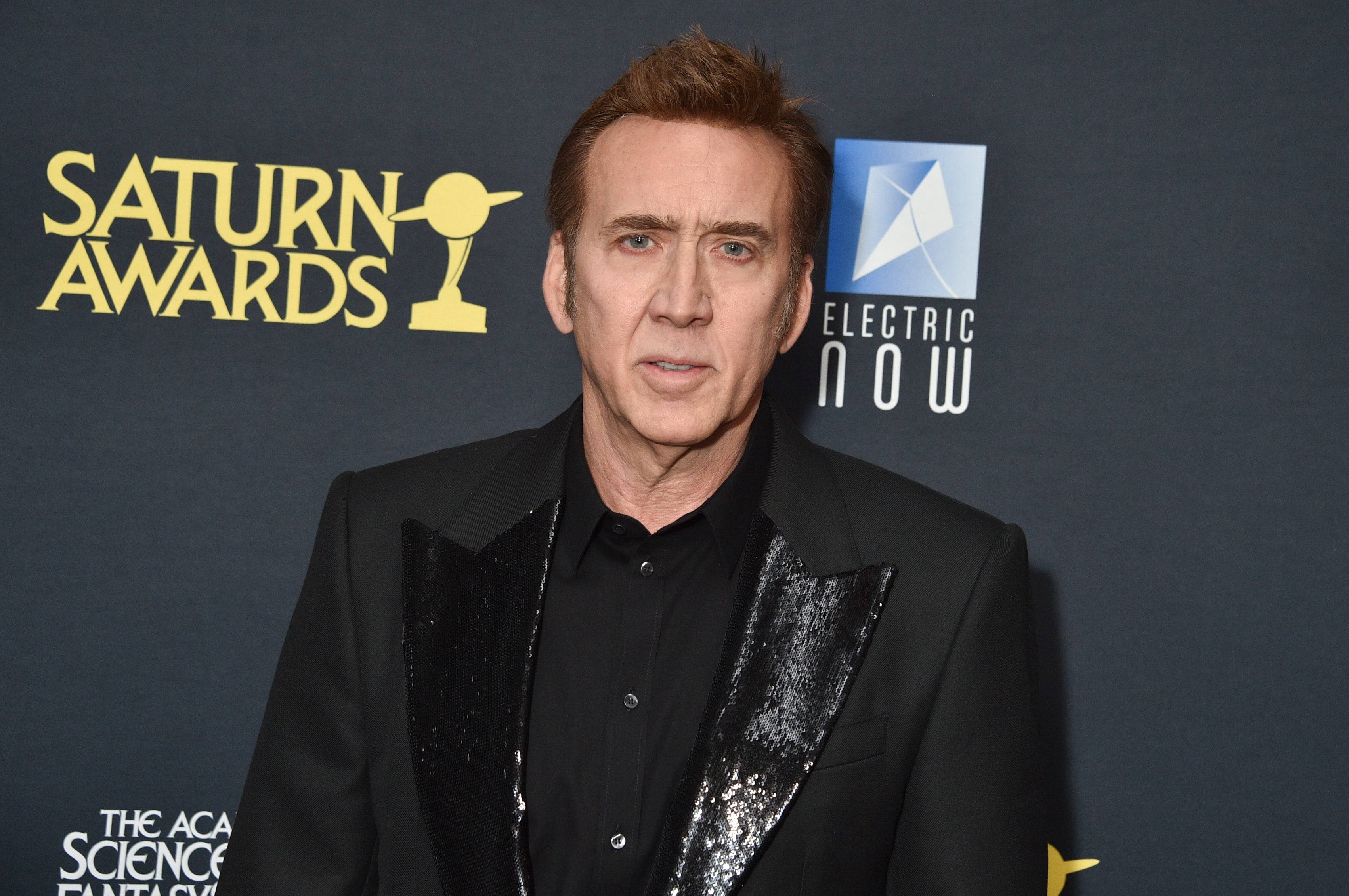 Nicolas Cage has warned against the use of AI. Photo by Gregg DeGuire/Variety via Getty Images.