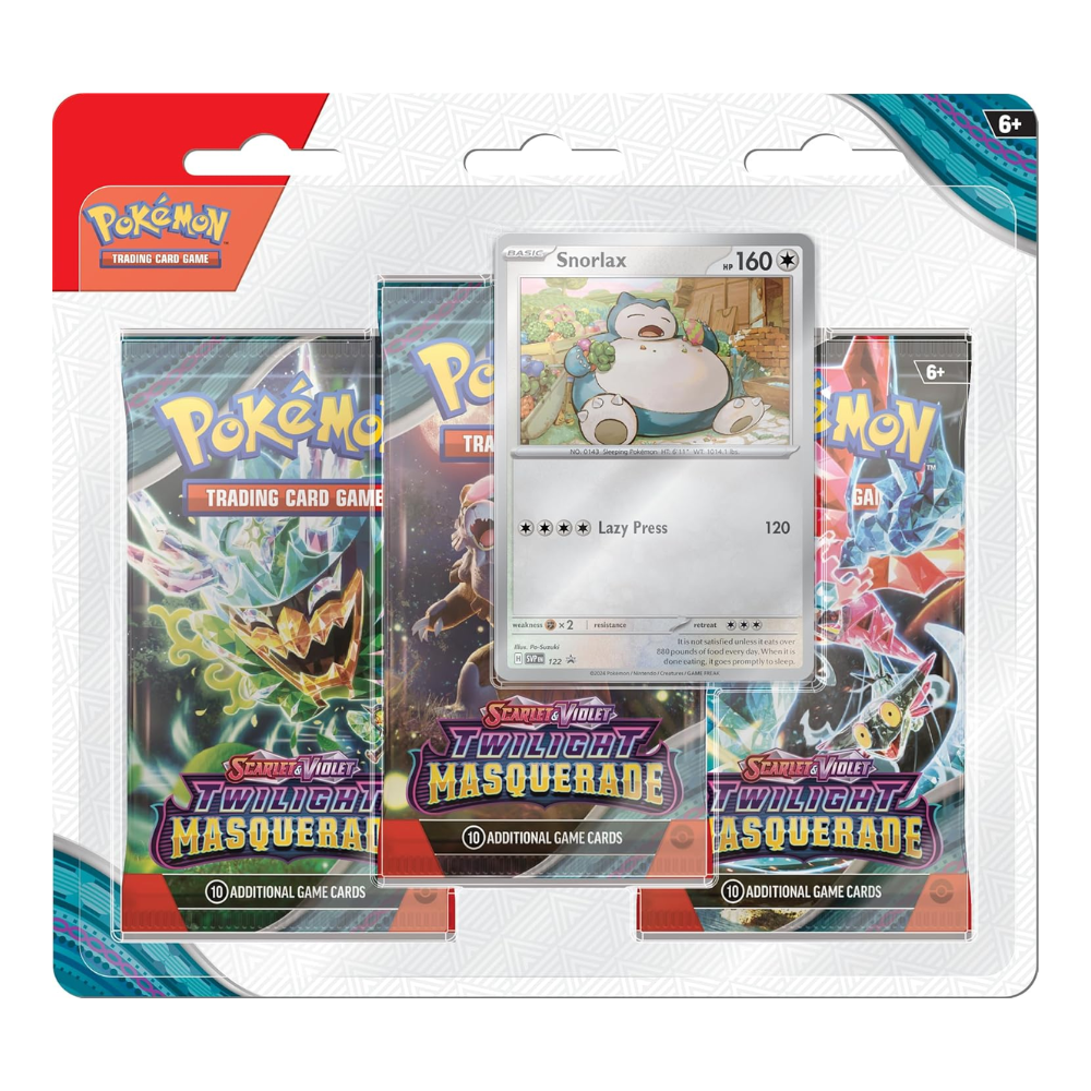 Pokémon TCG: Scarlet & Violet—Twilight Masquerade 3-Pack Blister