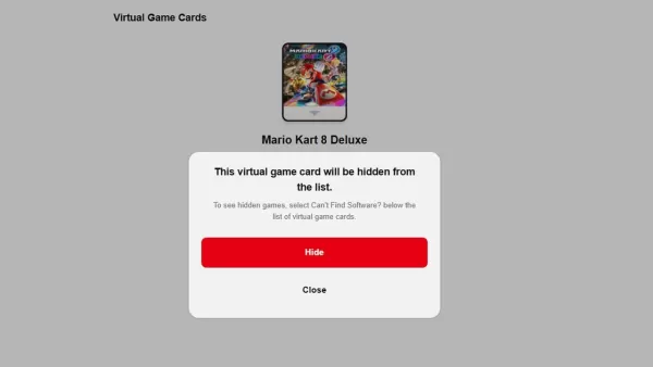 Nintendo memperkenalkan sistem kad permainan maya baru untuk menyembunyikan kad permainan