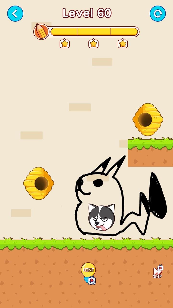 Husky Rescue: Save Dog Puzzle スクリーンショット 0