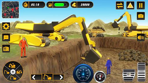 Sand Excavator Simulator 3D ဖန်သားပြင်ဓာတ်ပုံ 3