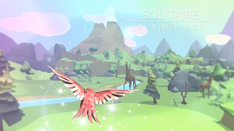 Solitaire : Planet Zoo Screenshot 1