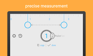 Ruler App: Measure centimeters স্ক্রিনশট 1