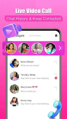 Livmet: VideoCall, Online Chat スクリーンショット 2