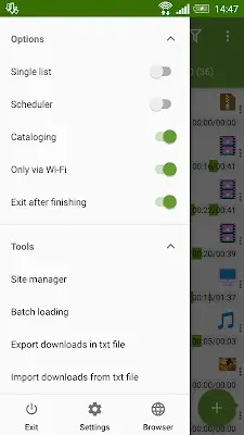 Advanced Download Manager スクリーンショット 2