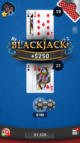 Blackjack 21 Captura de tela 1