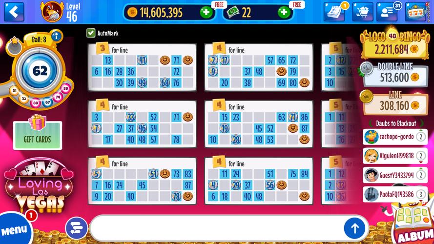 Bingo Lotto Tombola Online Schermafbeelding 0