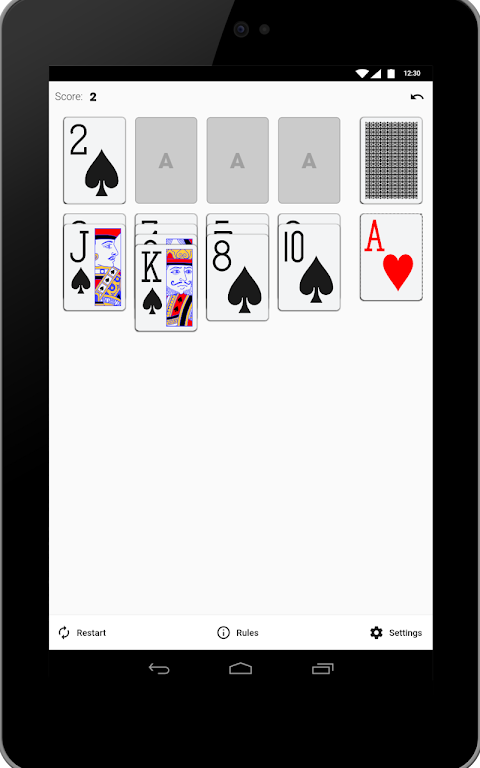 Sir Tommy Solitaire Tangkapan skrin 2