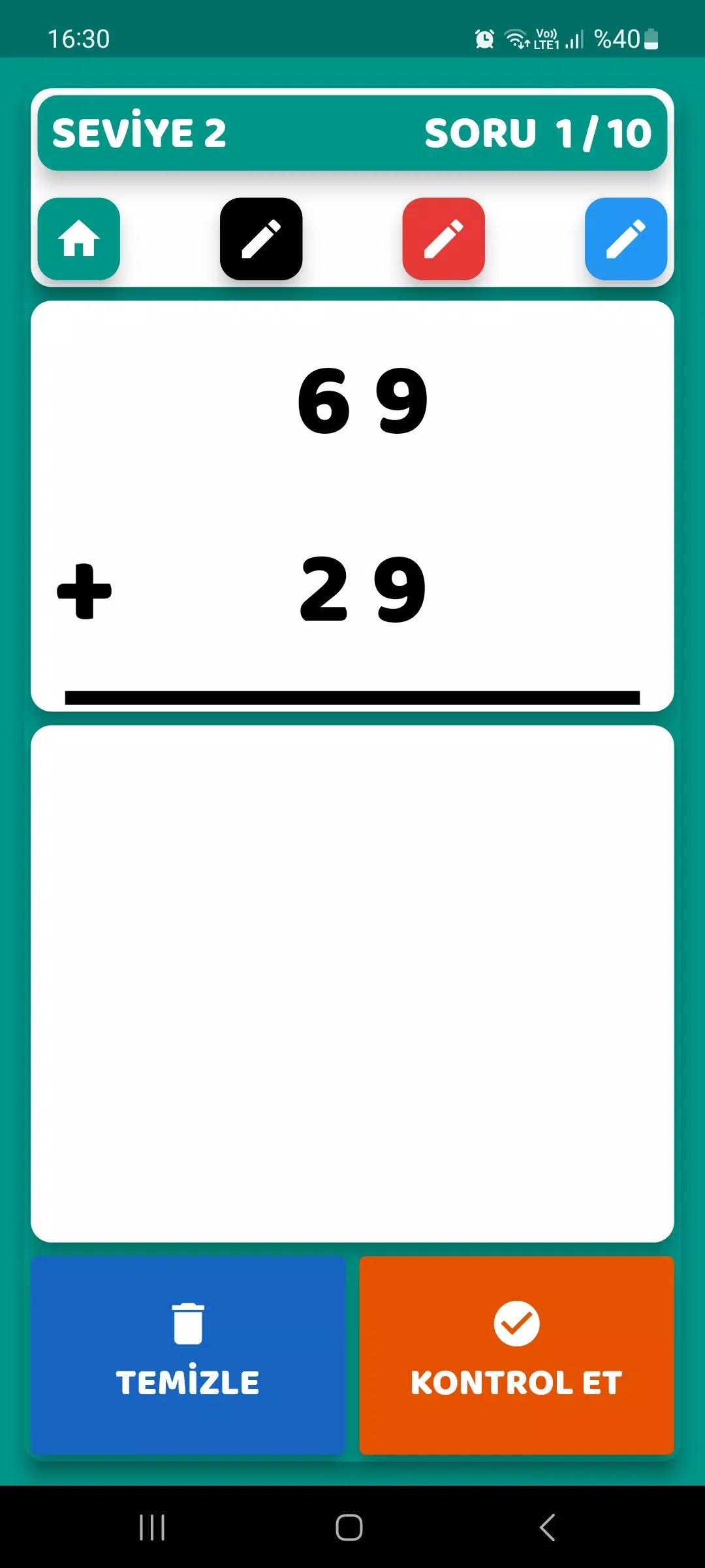 Schermata Duybeni Matematik Eğitimi 3