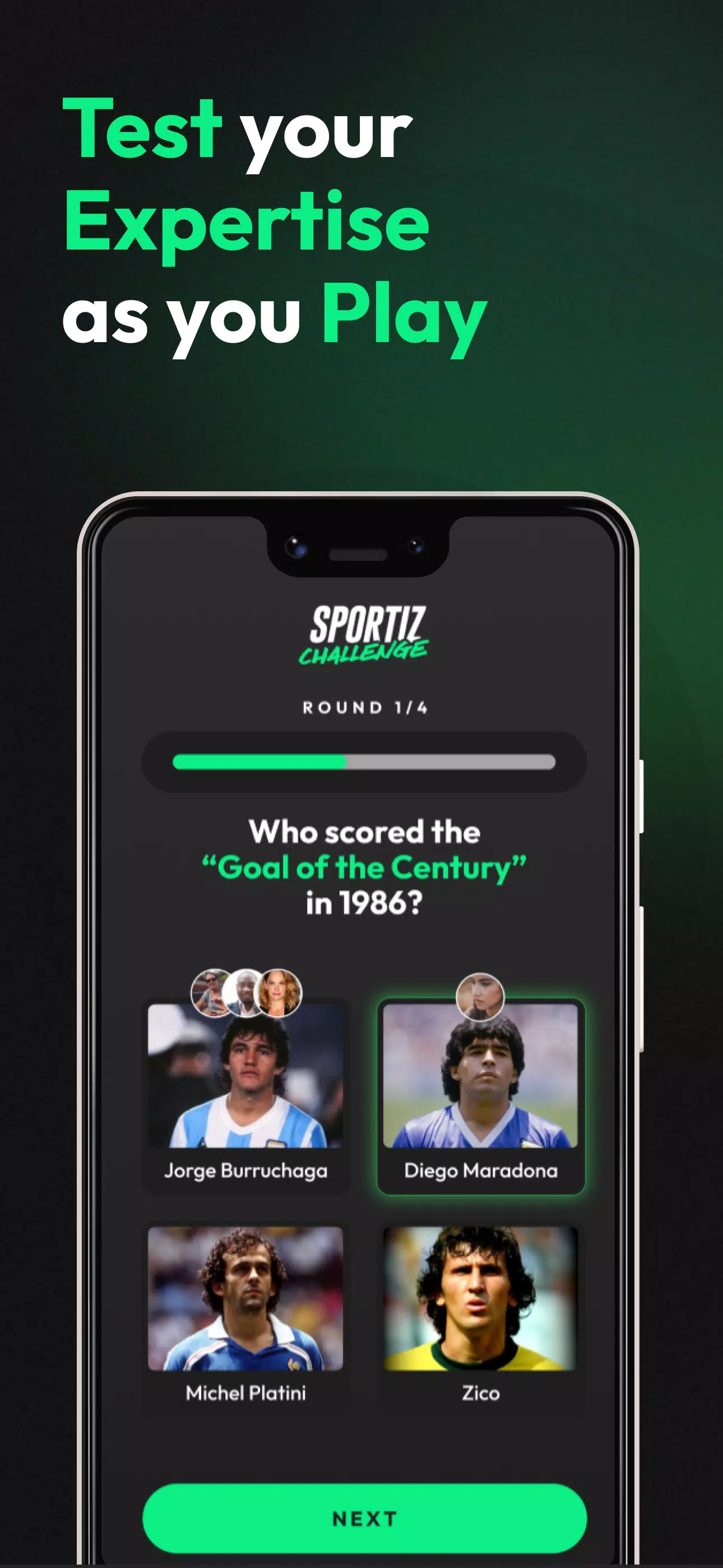 Sportiz 螢幕截圖 2