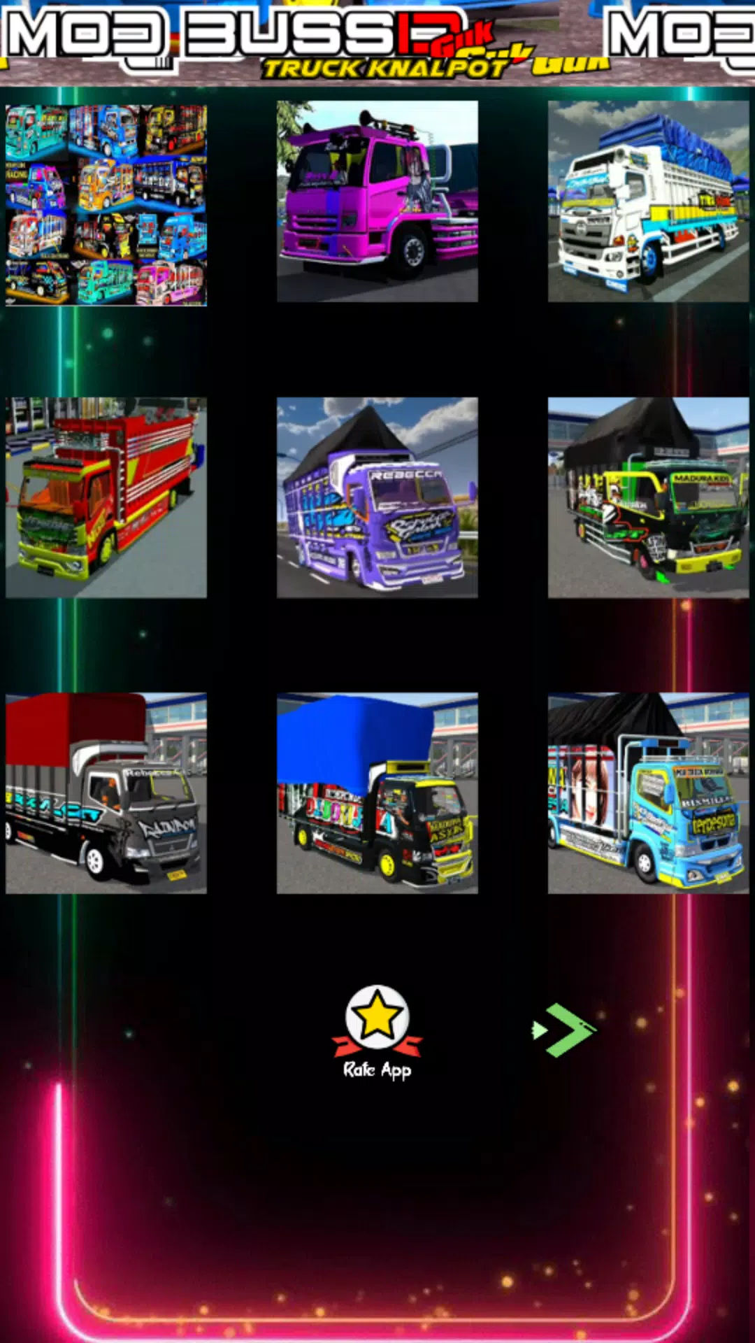 Knalpot Bussid Serigala Captura de tela 1
