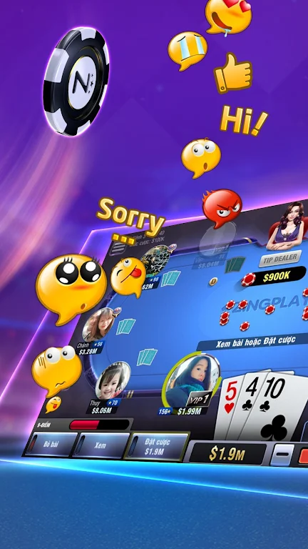Nine zingplay - 9k Schermafbeelding 1