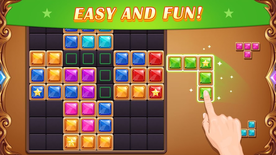 Block Puzzle: Diamond Star Zrzut ekranu 2