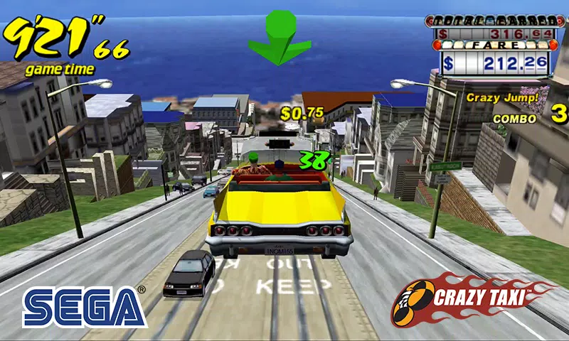 Crazy Taxi Classic Captura de tela 0