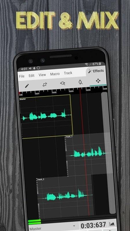 WaveEditor | Audiorecorder Screenshot 1