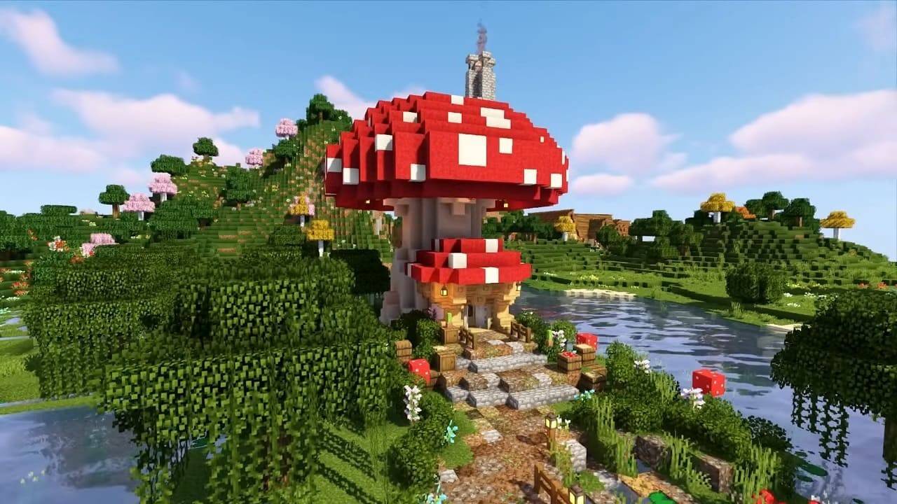 Mushroom Castle Minecraft