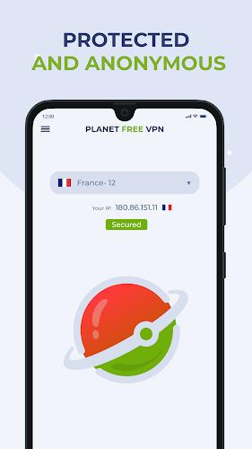 Free VPN Proxy by Planet VPN Tangkapan skrin 2