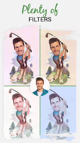 Photo Cartoon Caricature Maker Captura de pantalla 3